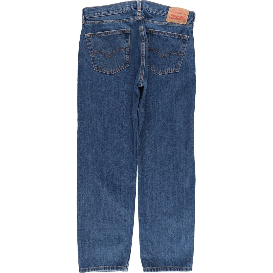 Levi's 505 tapered denim pants for men, size W34 unclear blue type Vintage Second Hand