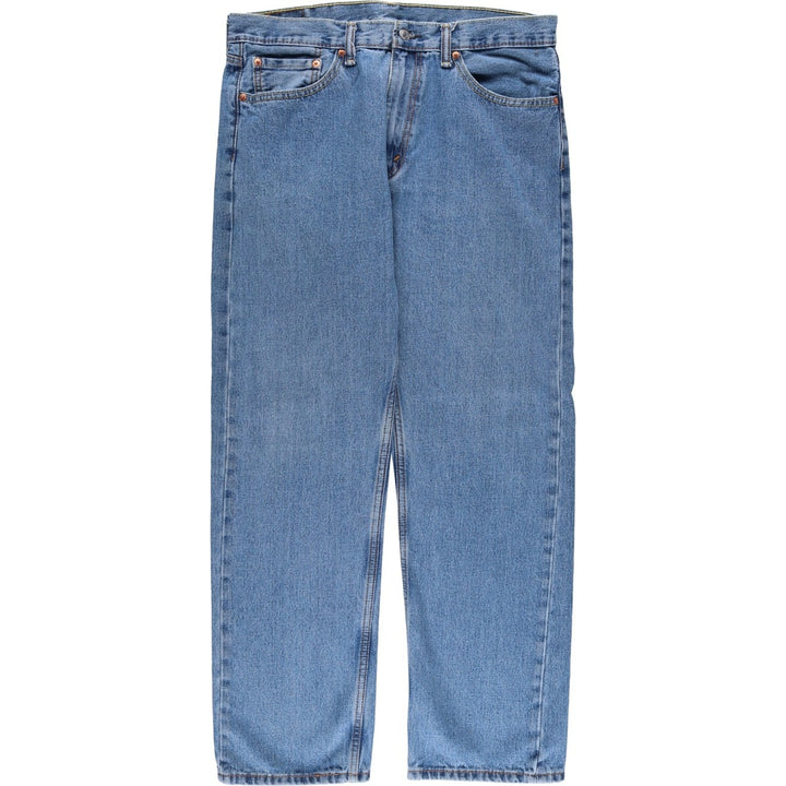 Levi's 505 tapered denim pants for men, size w36 cotton Blue type light blue Vintage Second Hand