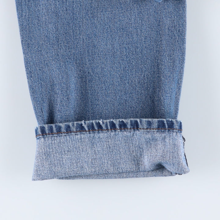 Levi's 505 tapered denim pants for men, size w36 cotton Blue type light blue Vintage Second Hand