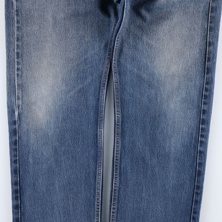 Levi's 505 tapered denim pants for men, size w37 cotton blue type Vintage Second Hand
