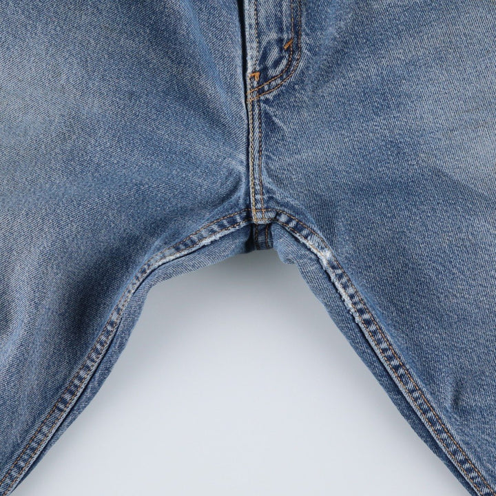 Levi's 505 REGULAR FIT tapered denim pants for men, size w36 cotton blue type Vintage Second Hand