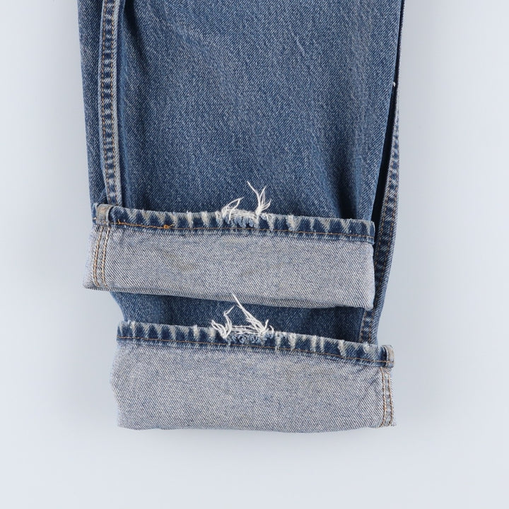 Levi's 505 REGULAR FIT tapered denim pants for men, size w36 cotton blue type Vintage Second Hand