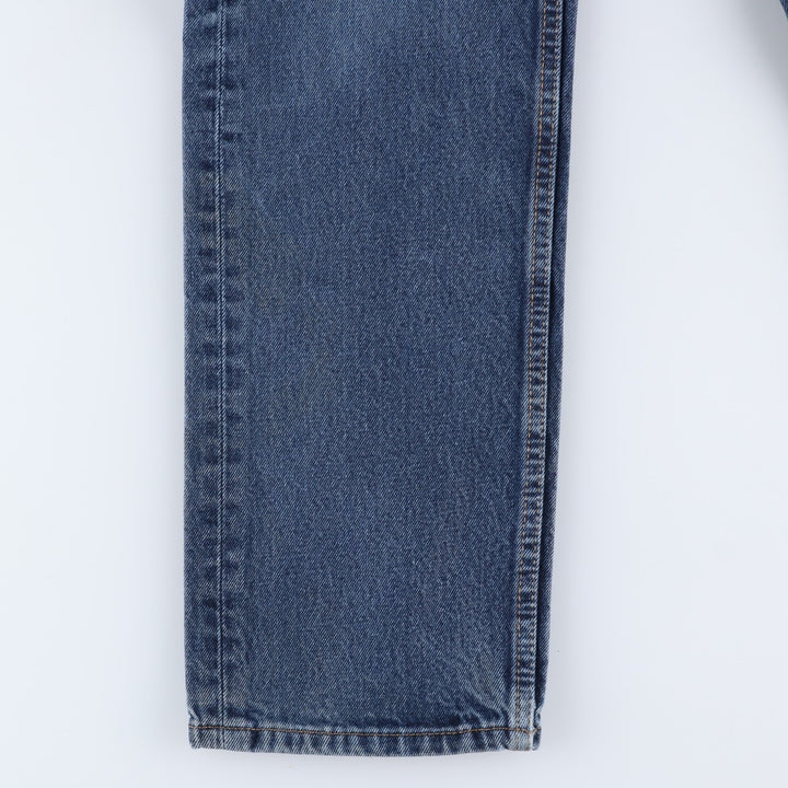Levi's 505 tapered denim pants for men, size W34 cotton blue type Vintage Second Hand