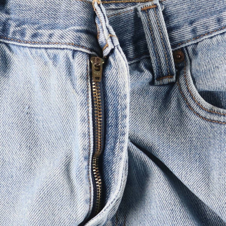 Levi's 505 REGULAR FIT tapered denim pants for men, size w35 cotton blue type Vintage Second Hand