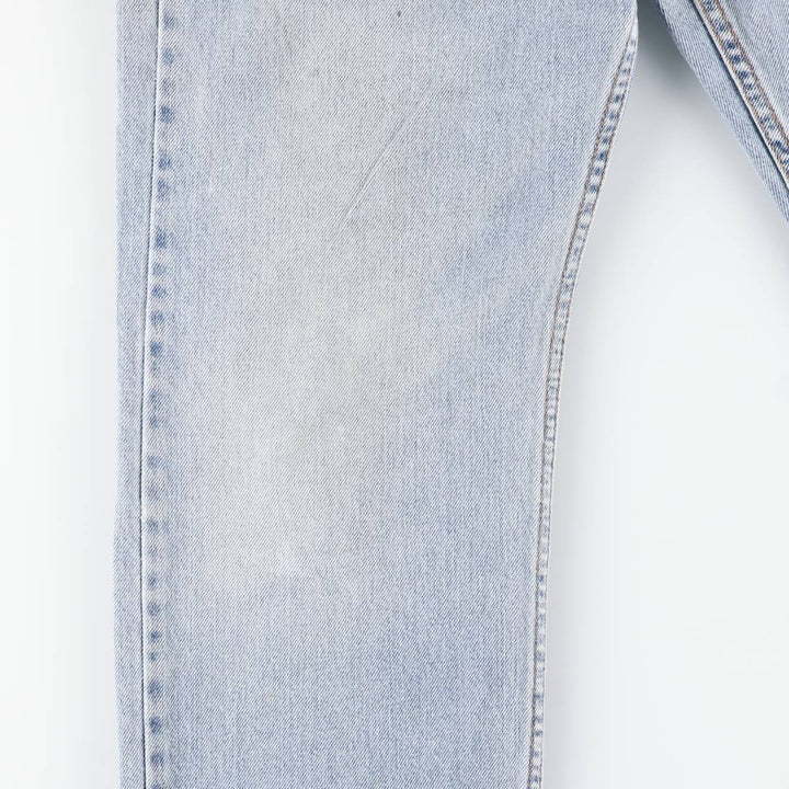 Levi's 505 REGULAR FIT tapered denim pants for men, size w35 cotton blue type Vintage Second Hand