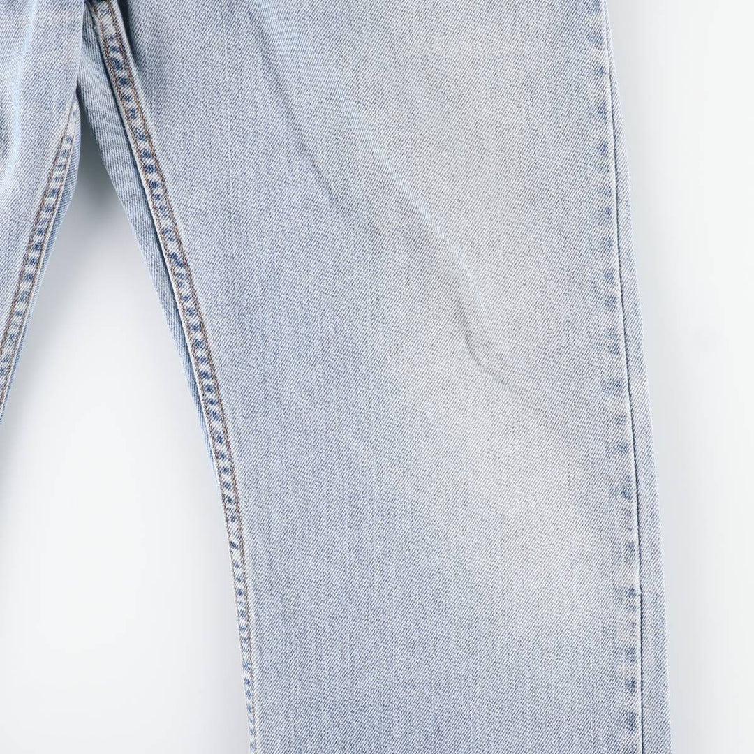 Levi's 505 REGULAR FIT tapered denim pants for men, size w35 cotton blue type Vintage Second Hand