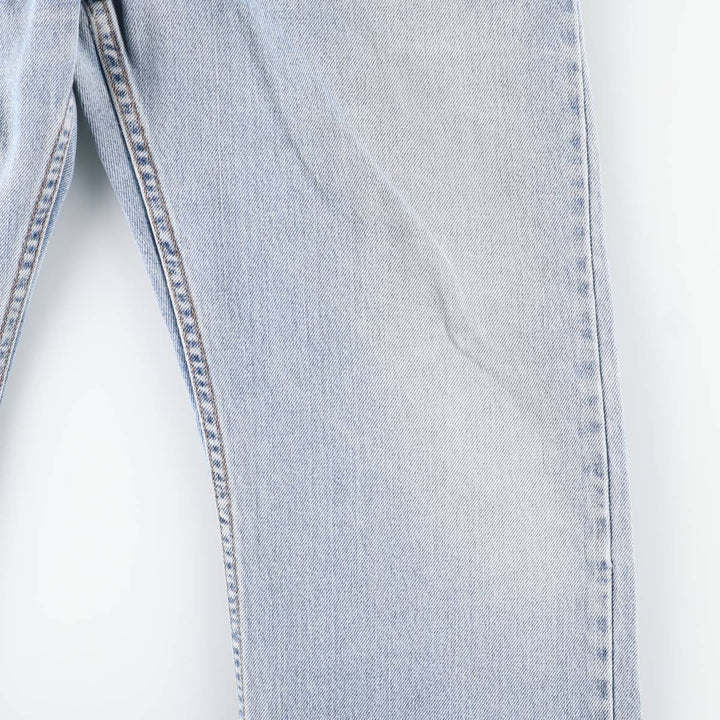 Levi's 505 REGULAR FIT tapered denim pants for men, size w35 cotton blue type Vintage Second Hand