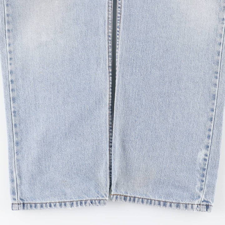 Levi's 505 REGULAR FIT tapered denim pants for men, size w35 cotton blue type Vintage Second Hand
