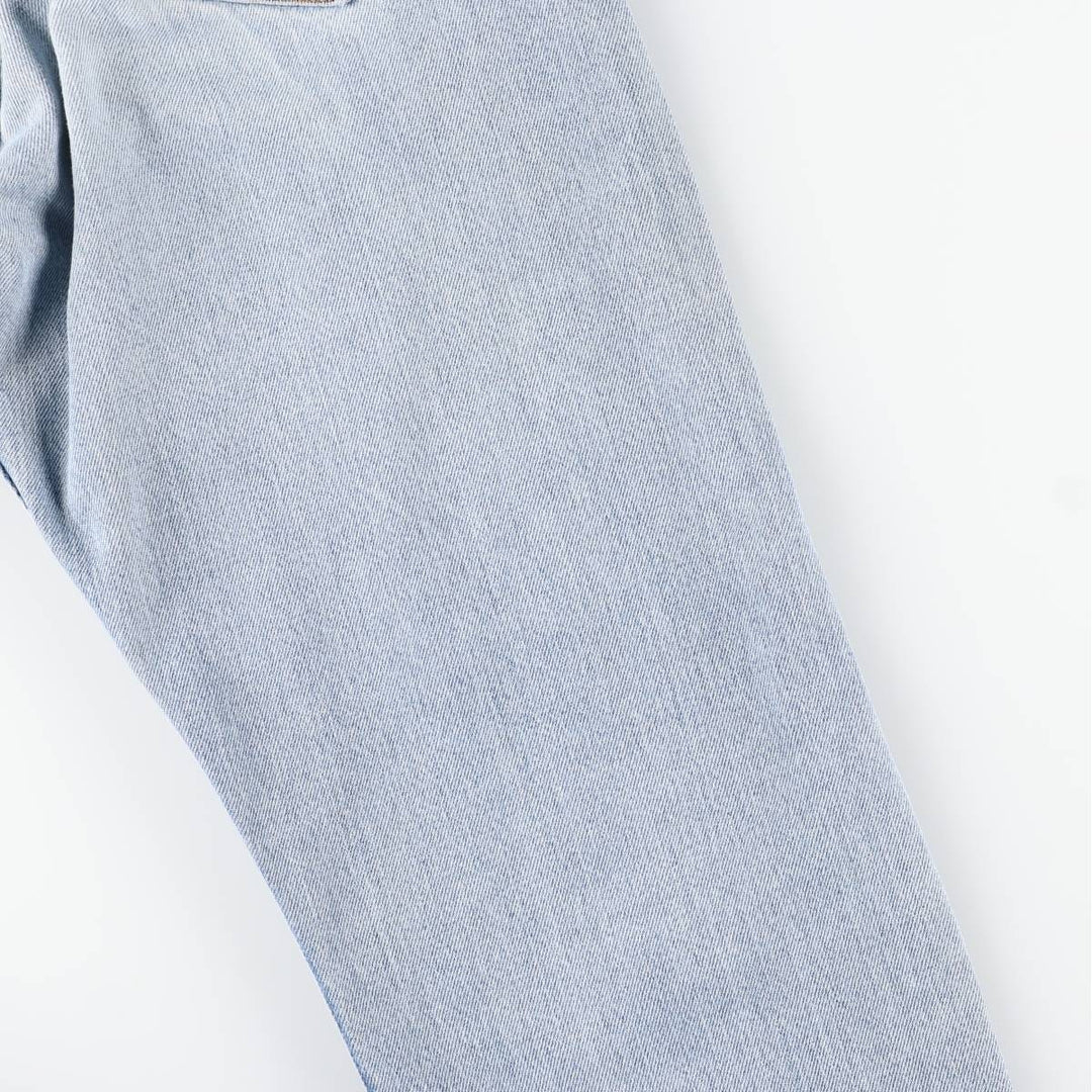 Levi's 505 REGULAR FIT tapered denim pants for men, size w35 cotton blue type Vintage Second Hand