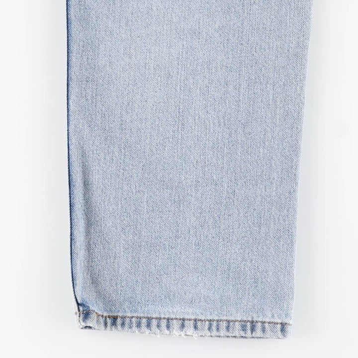 Levi's 505 REGULAR FIT tapered denim pants for men, size w35 cotton blue type Vintage Second Hand