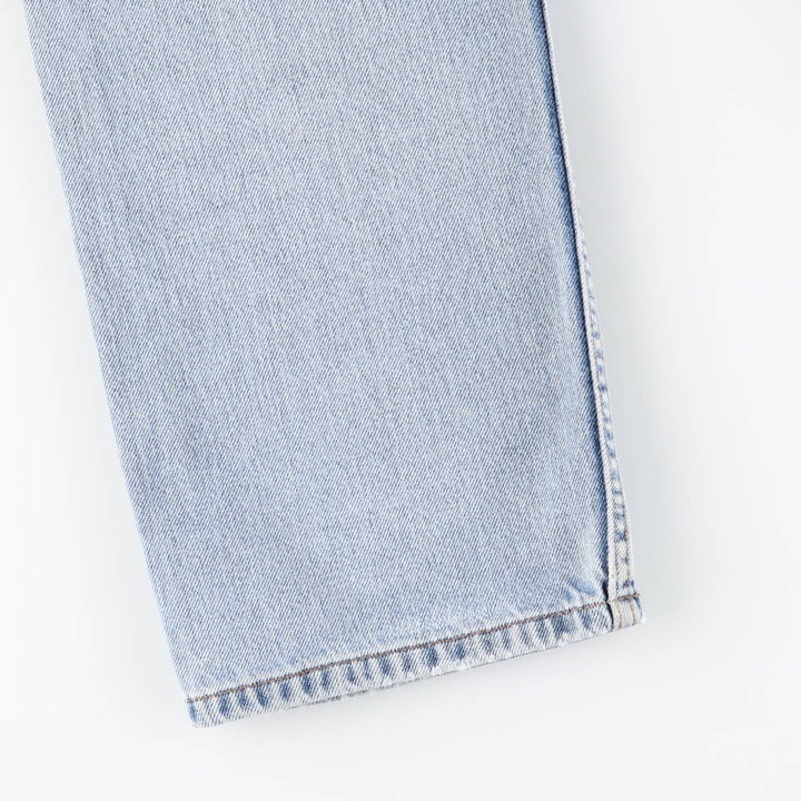Levi's 505 REGULAR FIT tapered denim pants for men, size w35 cotton blue type Vintage Second Hand