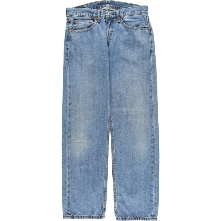 Levi's 505-4891 Tapered Denim Pants, Men's W32 (approx.) cotton blue type Vintage Second Hand