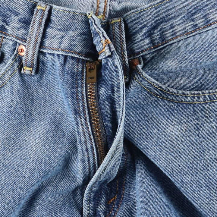Levi's 505-4891 Tapered Denim Pants, Men's W32 (approx.) cotton blue type Vintage Second Hand