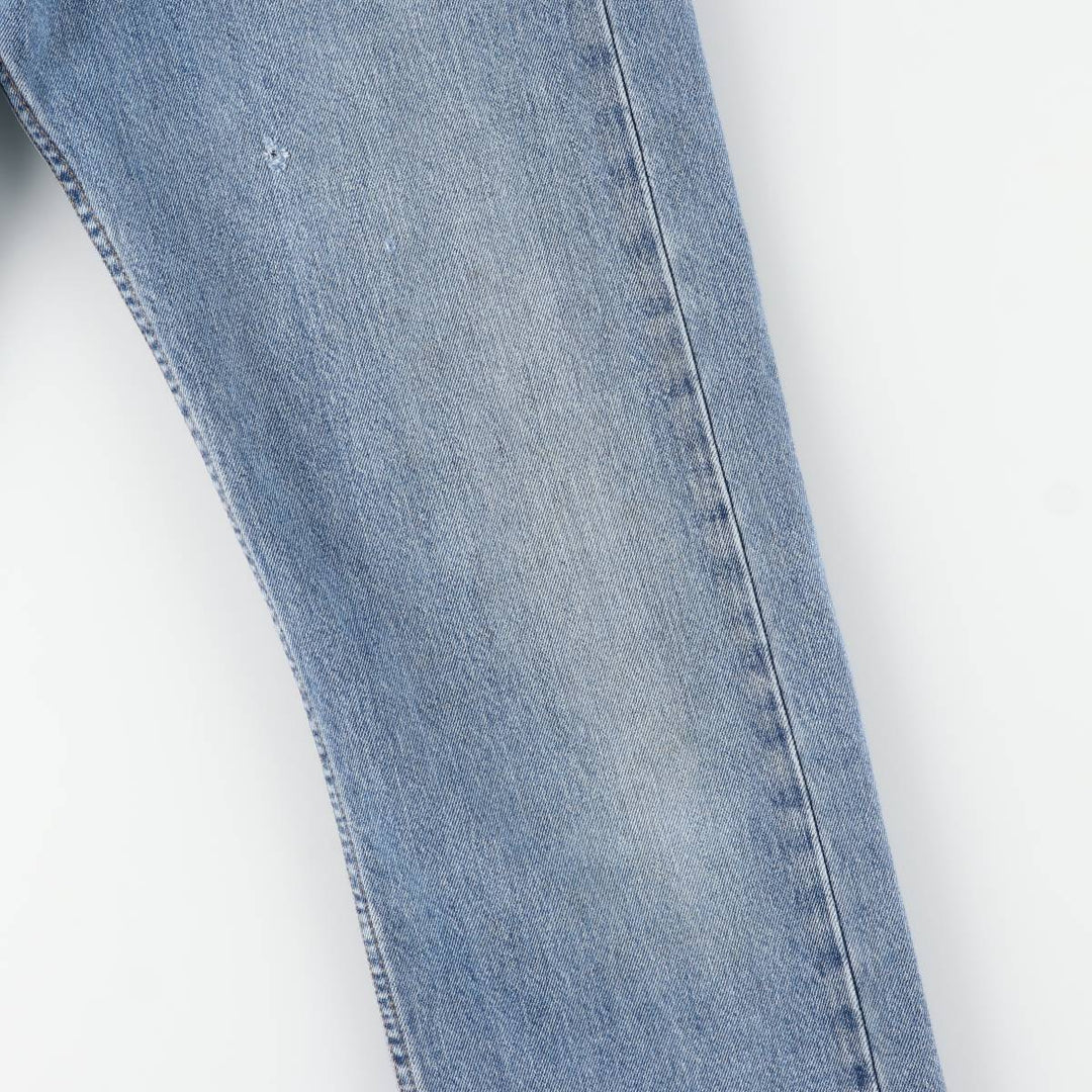 Levi's 505-4891 Tapered Denim Pants, Men's W32 (approx.) cotton blue type Vintage Second Hand