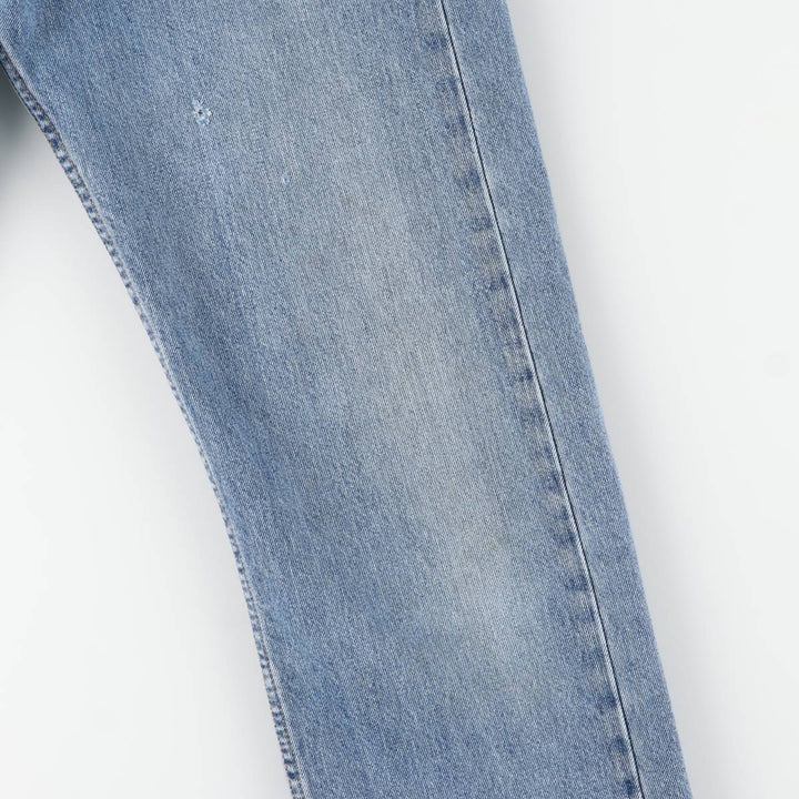 Levi's 505-4891 Tapered Denim Pants, Men's W32 (approx.) cotton blue type Vintage Second Hand