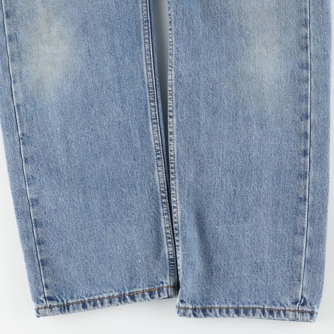 Levi's 505-4891 Tapered Denim Pants, Men's W32 (approx.) cotton blue type Vintage Second Hand