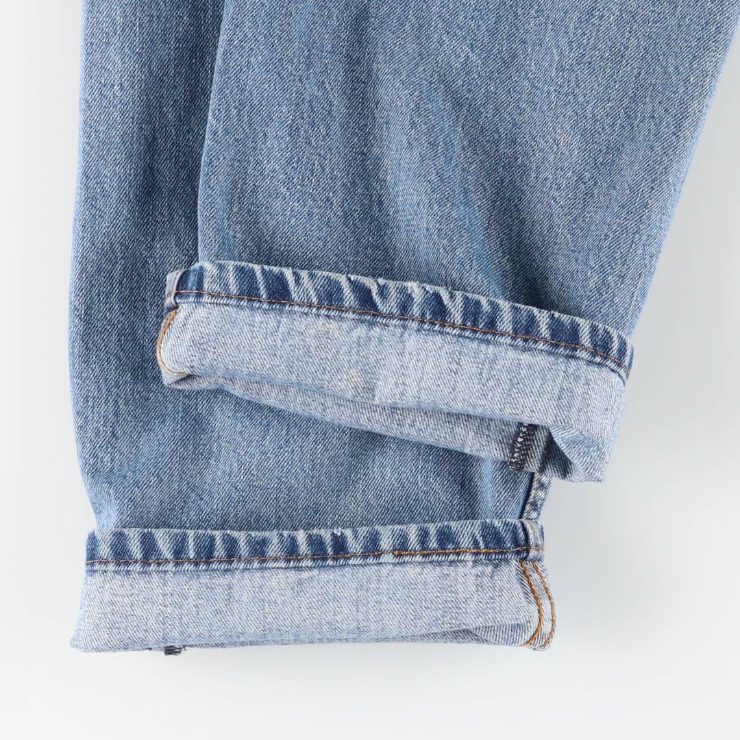 Levi's 505-4891 Tapered Denim Pants, Men's W32 (approx.) cotton blue type Vintage Second Hand