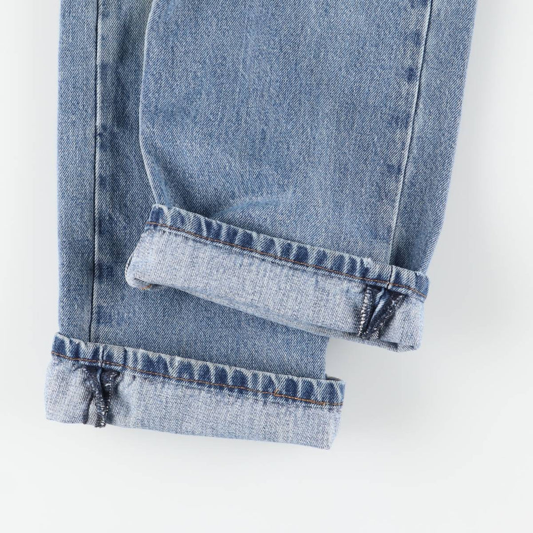 Levi's 505-4891 Tapered Denim Pants, Men's W32 (approx.) cotton blue type Vintage Second Hand