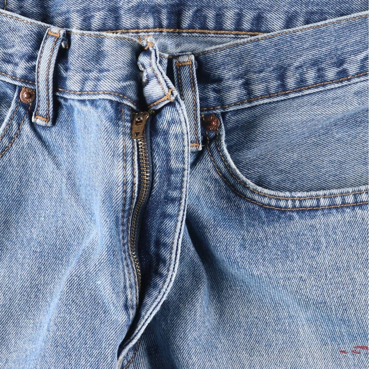 Levi's 505-4891 Tapered Denim Pants, Men's Size W34 (approx.) cotton blue type Vintage Second Hand