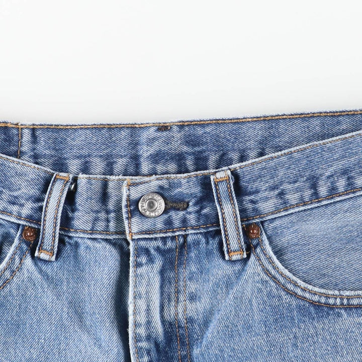 Levi's 505-4891 Tapered Denim Pants, Men's Size W34 (approx.) cotton blue type Vintage Second Hand