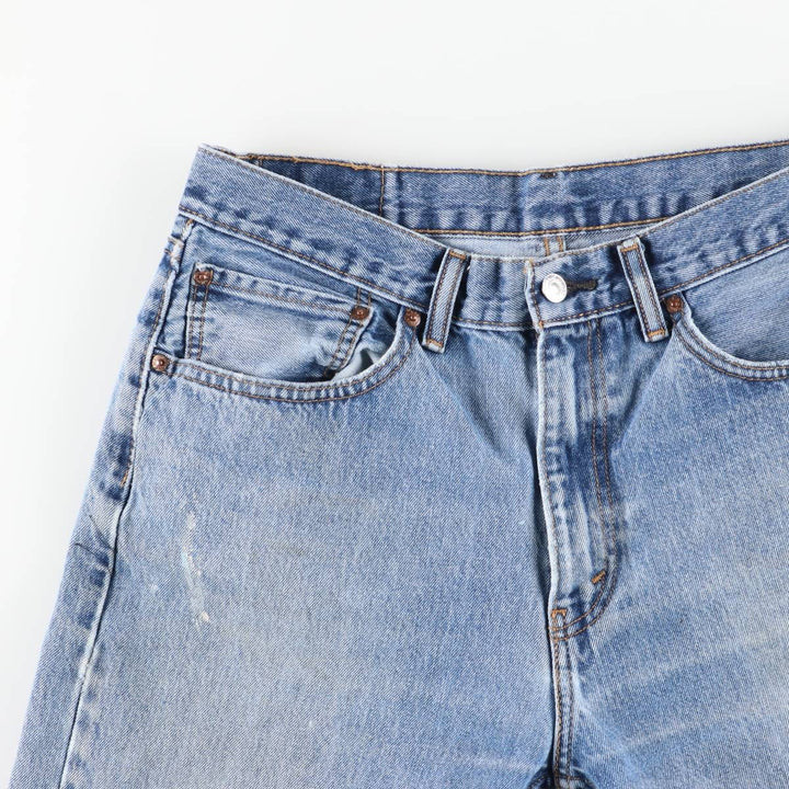 Levi's 505-4891 Tapered Denim Pants, Men's Size W34 (approx.) cotton blue type Vintage Second Hand