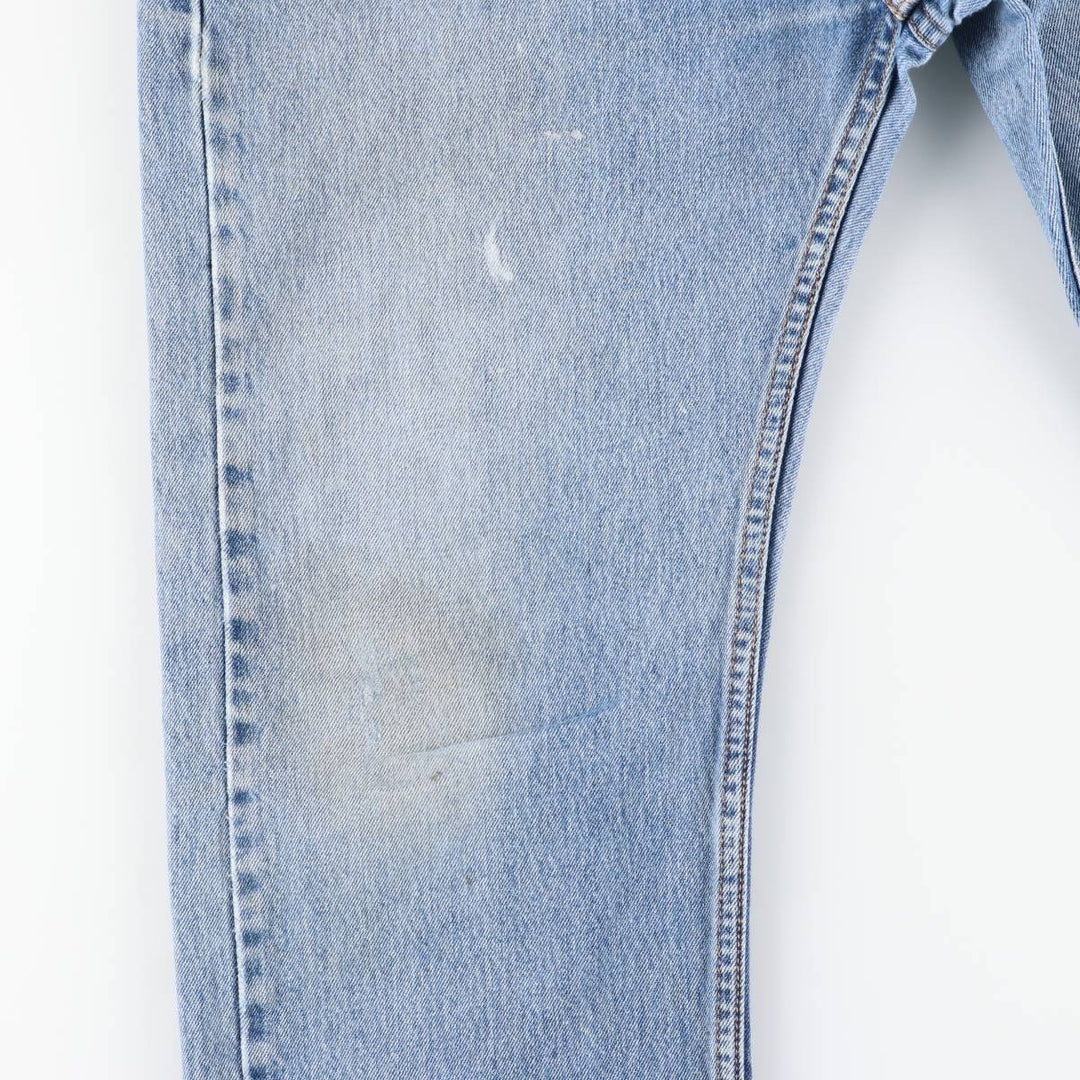 Levi's 505-4891 Tapered Denim Pants, Men's Size W34 (approx.) cotton blue type Vintage Second Hand