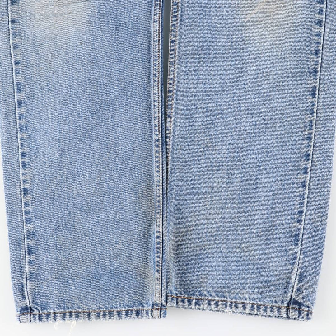 Levi's 505-4891 Tapered Denim Pants, Men's Size W34 (approx.) cotton blue type Vintage Second Hand