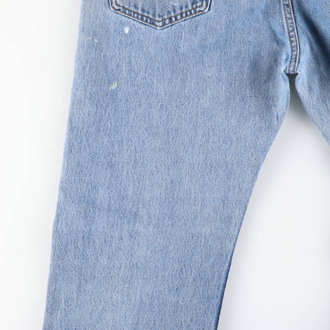 Levi's 505-4891 Tapered Denim Pants, Men's Size W34 (approx.) cotton blue type Vintage Second Hand