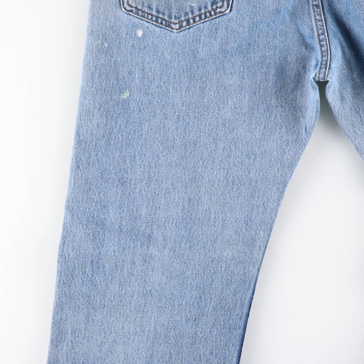 Levi's 505-4891 Tapered Denim Pants, Men's Size W34 (approx.) cotton blue type Vintage Second Hand