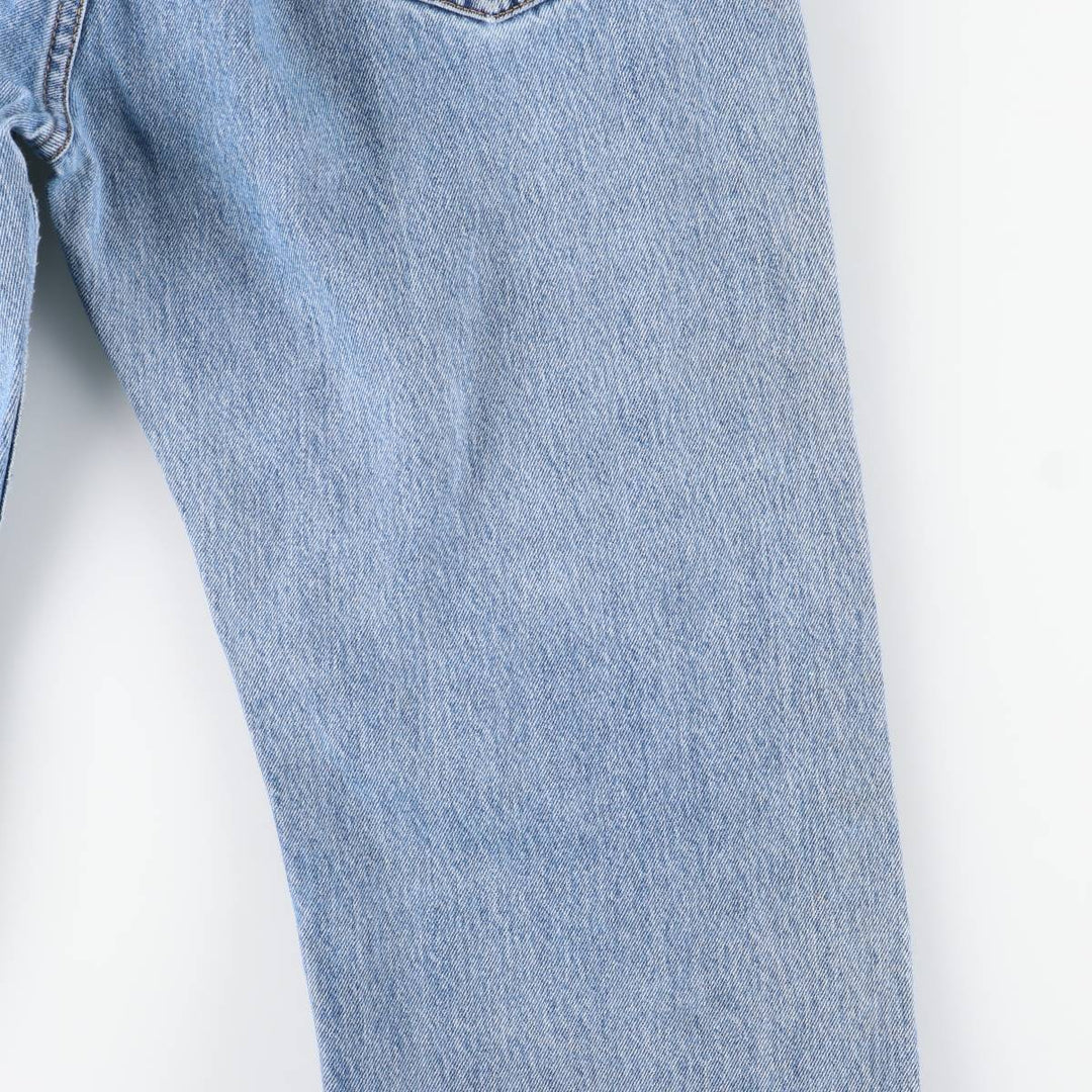 Levi's 505-4891 Tapered Denim Pants, Men's Size W34 (approx.) cotton blue type Vintage Second Hand