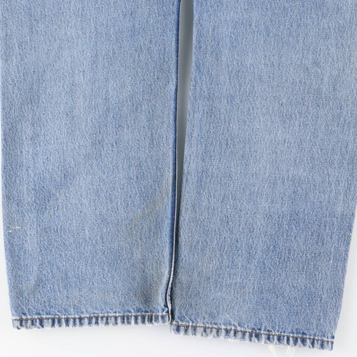 Levi's 505-4891 Tapered Denim Pants, Men's Size W34 (approx.) cotton blue type Vintage Second Hand