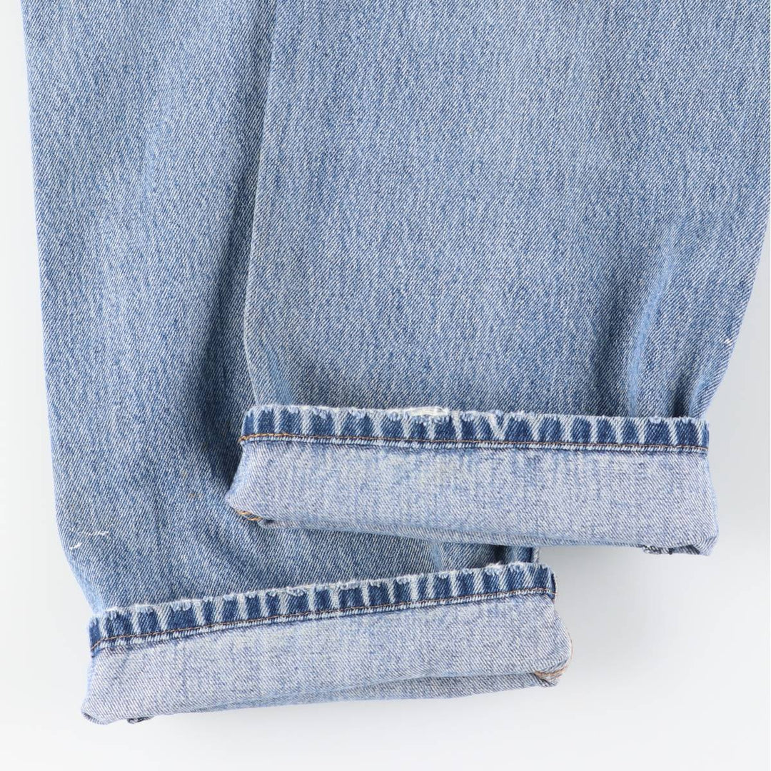 Levi's 505-4891 Tapered Denim Pants, Men's Size W34 (approx.) cotton blue type Vintage Second Hand