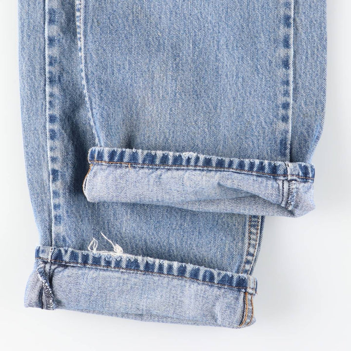 Levi's 505-4891 Tapered Denim Pants, Men's Size W34 (approx.) cotton blue type Vintage Second Hand