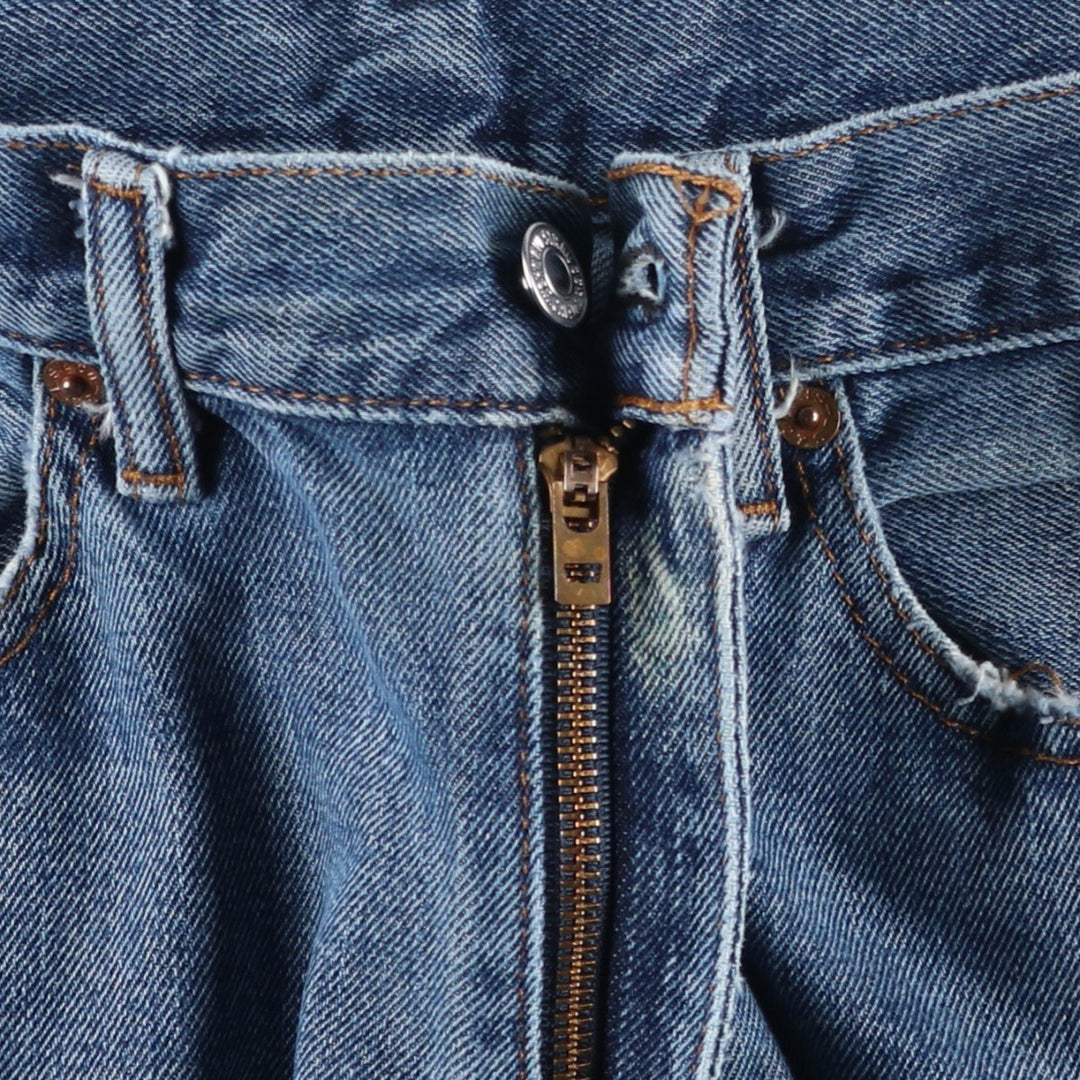 Levi's 505 tapered denim pants for men, size W34 unclear blue type Vintage Second Hand