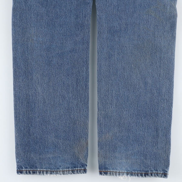 Levi's 505 tapered denim pants for men, size W34 unclear blue type Vintage Second Hand