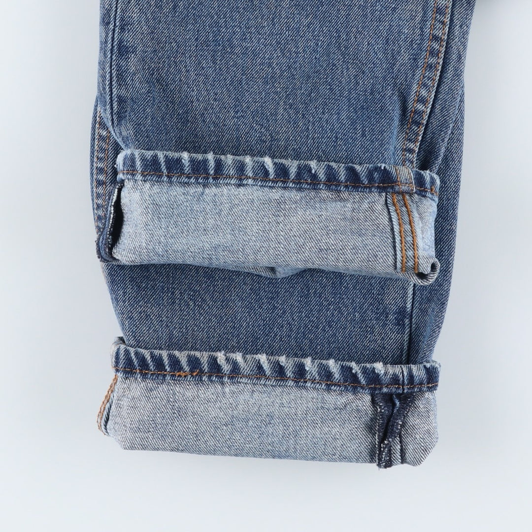 Levi's 505 tapered denim pants for men, size W34 unclear blue type Vintage Second Hand