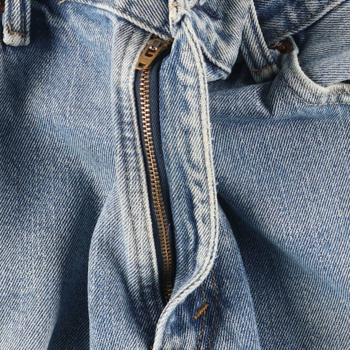Levi's Straight Fit Tapered Denim Pants, Men's Size W37 (approx.), Vintage cotton blue type Vintage Second Hand