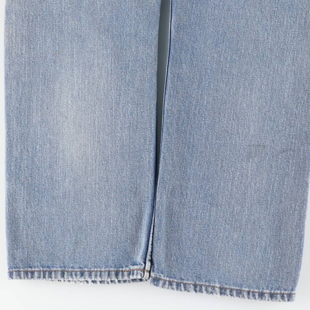 Levi's Straight Fit Tapered Denim Pants, Men's Size W37 (approx.), Vintage cotton blue type Vintage Second Hand
