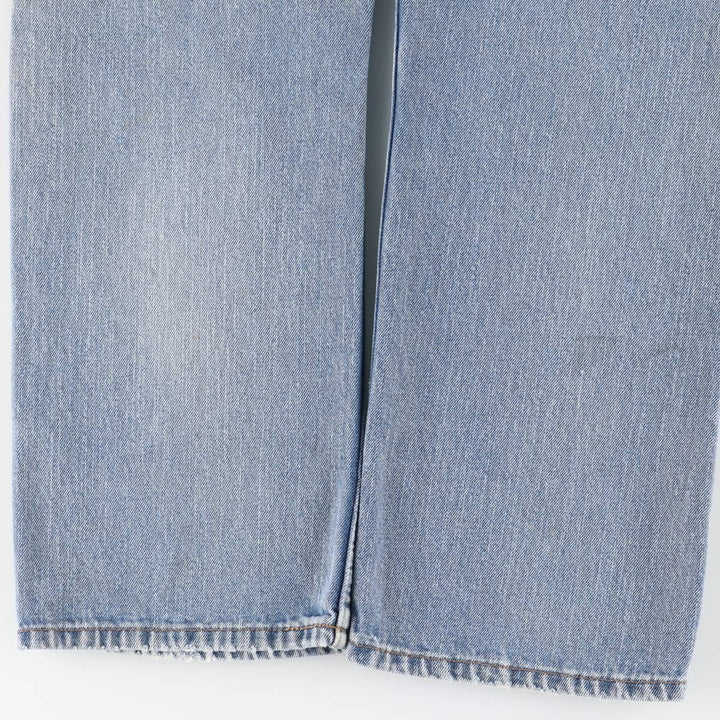 Levi's Straight Fit Tapered Denim Pants, Men's Size W37 (approx.), Vintage cotton blue type Vintage Second Hand