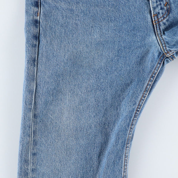 Levi's 505 tapered denim pants for men, size W34 cotton blue type Vintage Second Hand