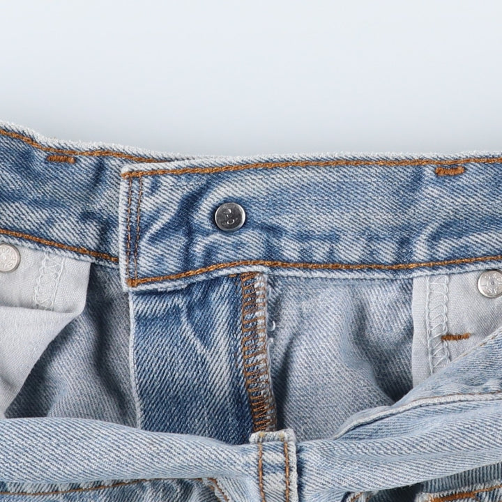 2000'S Levi's 505 Regular Fit Tapered Denim Pants, Men's Size W31 cotton Blue type light blue Vintage Second Hand