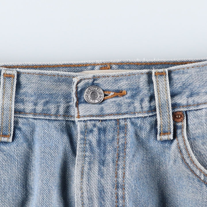 2000'S Levi's 505 Regular Fit Tapered Denim Pants, Men's Size W31 cotton Blue type light blue Vintage Second Hand