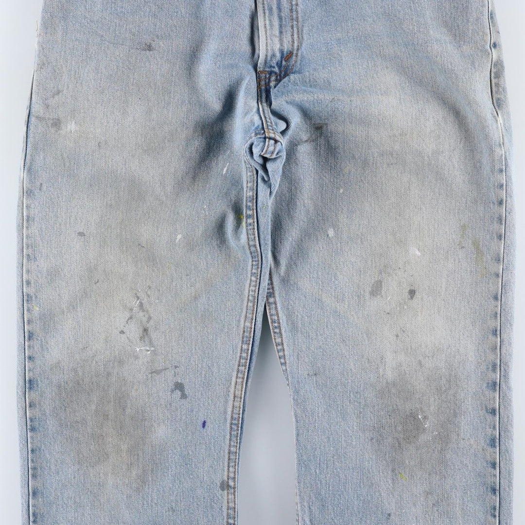 2000'S Levi's 505 Regular Fit Tapered Denim Pants, Men's Size W31 cotton Blue type light blue Vintage Second Hand