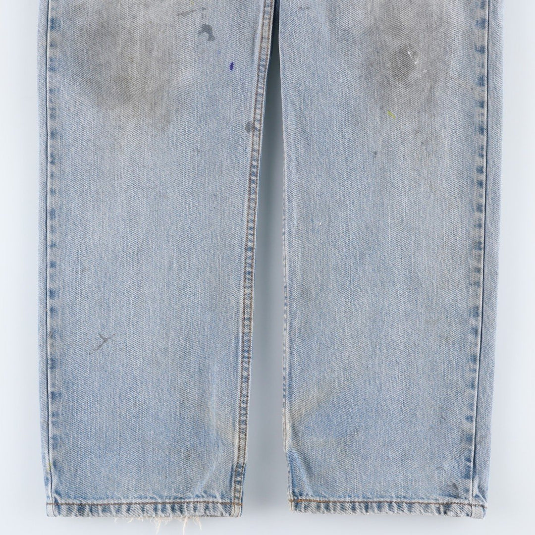 2000'S Levi's 505 Regular Fit Tapered Denim Pants, Men's Size W31 cotton Blue type light blue Vintage Second Hand