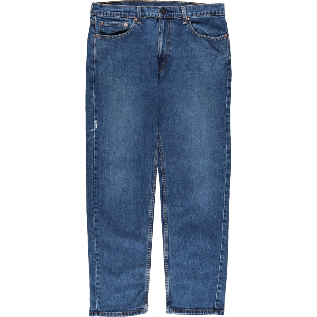 Levi's 505 tapered denim pants for men, equivalent to w35 cotton blue type Vintage Second Hand