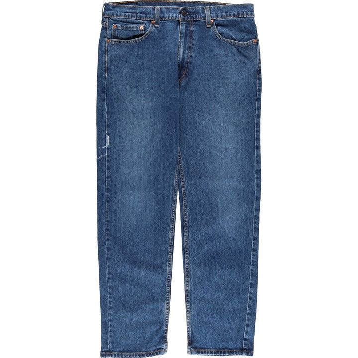 Levi's 505 tapered denim pants for men, equivalent to w35 cotton blue type Vintage Second Hand