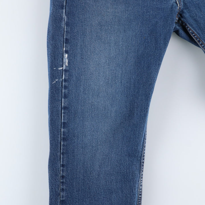 Levi's 505 tapered denim pants for men, equivalent to w35 cotton blue type Vintage Second Hand