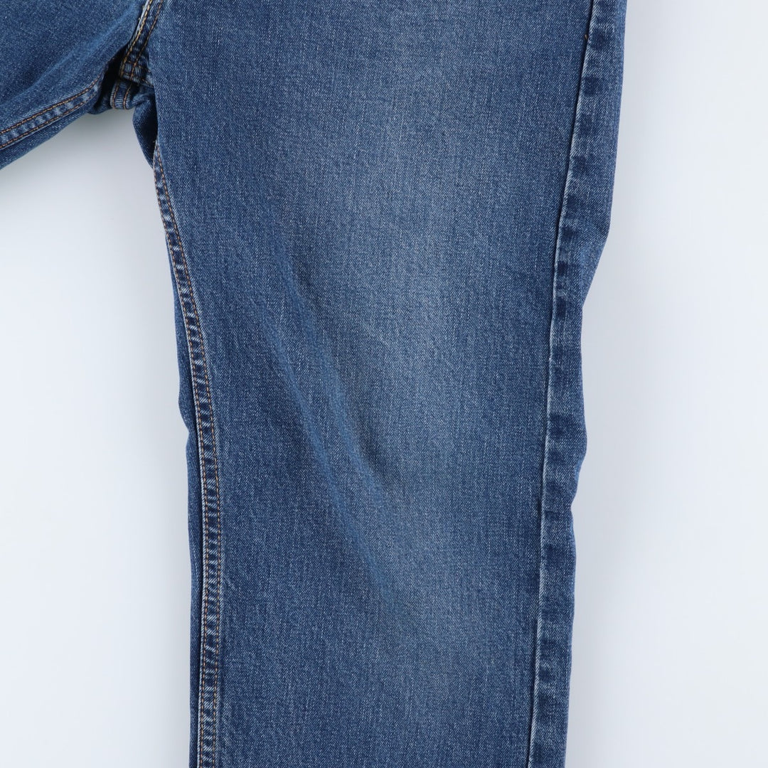 Levi's 505 tapered denim pants for men, equivalent to w35 cotton blue type Vintage Second Hand