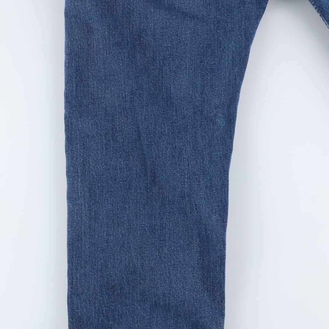 Levi's 505 tapered denim pants for men, equivalent to w35 cotton blue type Vintage Second Hand