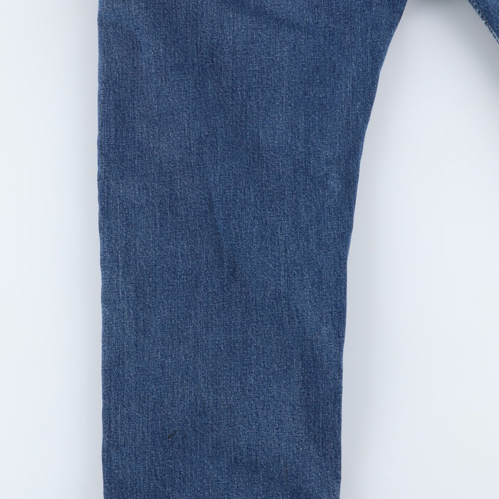 Levi's 505 tapered denim pants for men, equivalent to w35 cotton blue type Vintage Second Hand